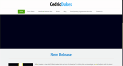 Desktop Screenshot of cedricdukes.com